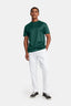 LUXE T-SHIRT PETROL GREEN