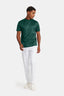 LUXE T-SHIRT PETROL GREEN