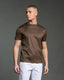 LUXE T-SHIRT BROWN