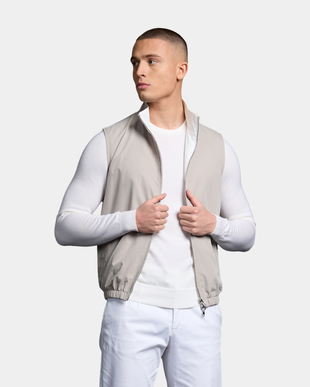 Grey Reversible Resort Gilet