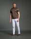 LUXE T-SHIRT BROWN