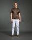 LUXE T-SHIRT BROWN
