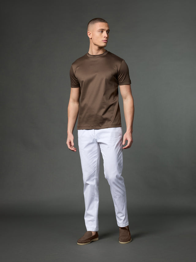 Luxe Supima T-Shirt Coffee