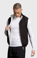 Black Reversible Resort Gilet