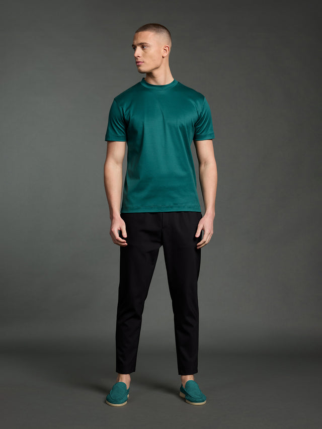 Luxe Supima T-Shirt Petrol
