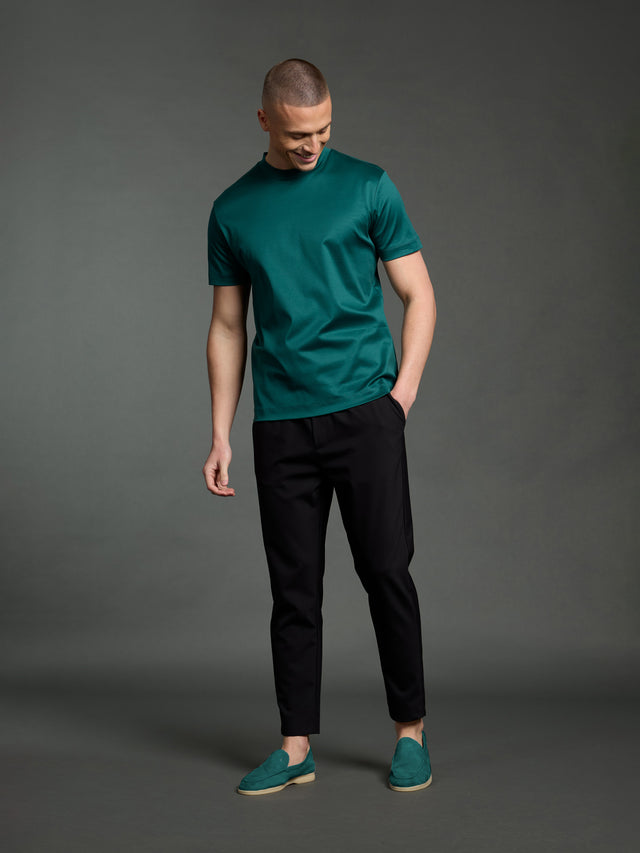 Luxe Supima T-Shirt Petrol
