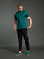 LUXE T-SHIRT PETROL GREEN
