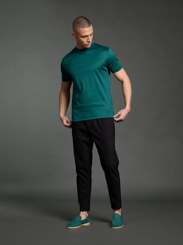 Luxe Supima T-Shirt Petrol